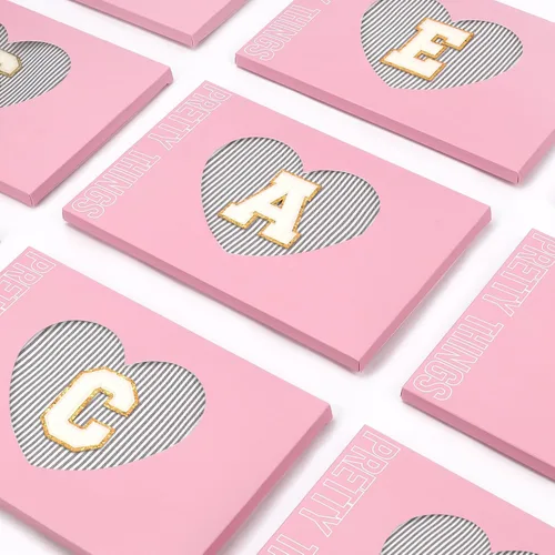 Miniatura 6 de 2 piezas de bolsas de maquillaje iniciales para mujeres: bolsa de cosméticos para viaje y artículos de tocador - Regalos de cumpleaños para niñas