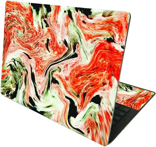 Miniatura 6 de MightySkins Skin compatible con Microsoft Surface Laptop 4 de 13.5 pulgadas - Mármol ámbar Funda protectora de vinilo duradera y única Fácil