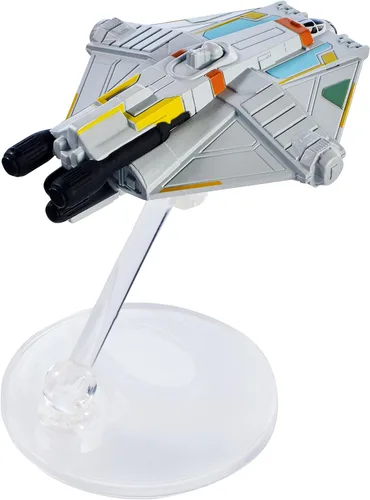Miniatura 2 de Hot Wheels Star Wars Rogue One nave espacial, Ghost (Rebels)
