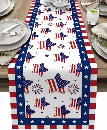 Miniatura 10 de Juego de 4 manteles individuales con diseño de conejo de Pascua para decoración de mesa de Pascua, huevos de Pascua para bodas, fiestas, cocina