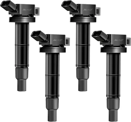 MAS Juego de 4 bobinas de encendido compatibles con Toyota Camry RAV4 Solara Matrix Highlander Lexus Pontiac Scion 2001-2013 2.0L 2.4L L4 UF333