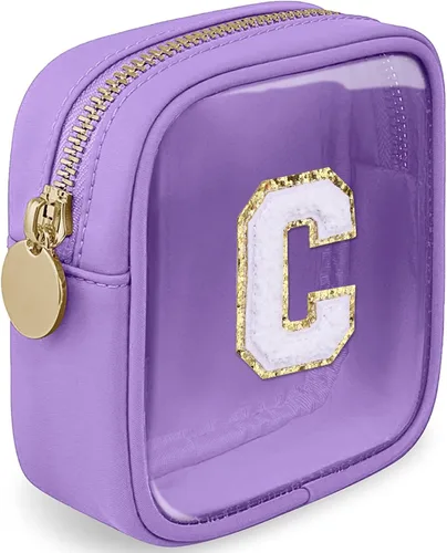 Miniatura 132 de Bolsa de Maquillaje Transparente Pequeña Bolsa de Cosméticos Bolsa de Viaje de Artículos de Aseo Bolsa Transparente con Cremallera Bolso Organizador