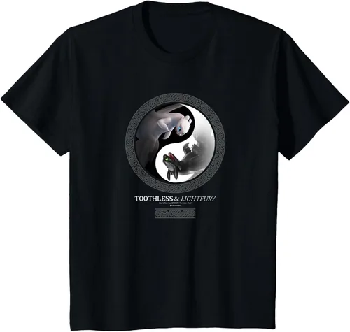 Miniatura 34 de Cómo entrenar a tu dragón 3 Yin Yang Dragon Camiseta
