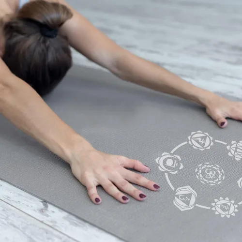Miniatura 6 de Plantillas de geometría sagrada – 12 plantillas de yoga con Om, loto, chakra, mandala, hamsa, sol, luna símbolos para pintar sobre madera, tela
