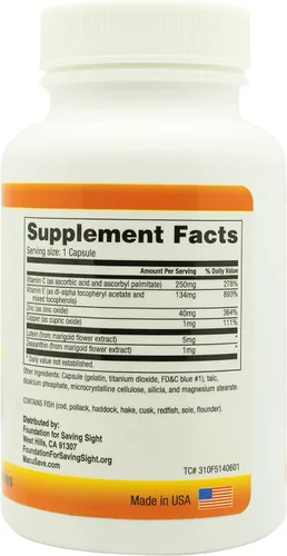 Miniatura 3 de Vitaminas y minerales completos para los ojos basados en AREDS-2