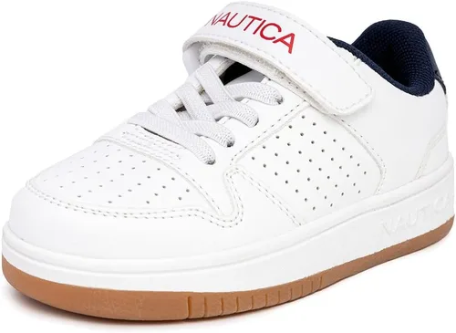 Nautica Zapatos con correa ajustable para niños Cómodas zapatillas casuales para niños y niñas, niños pequeños y niños pequeños