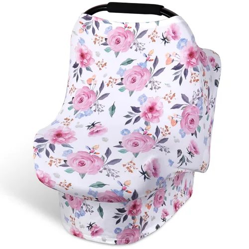 Miniatura 8 de Rquite Funda para Asiento de Coche Todo en Uno para Bebé, Fundas para Asiento de Coche para Niña y Niño, Funda Elástica y Suave para Asiento
