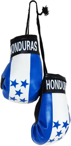 Miniatura 11 de SandT Collection Guantes de boxeo pequeños con bandera del país - Guantes de boxeo para colgar