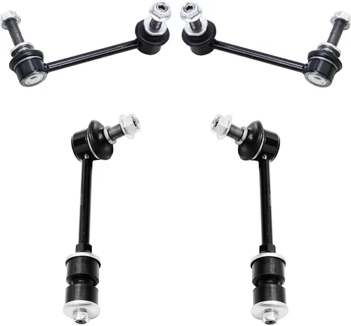 Detroit Axle - 4 barras estabilizadoras para Toyota 4Runner FJ Cruiser Lexus GX470 2003-2022, reemplazo de barras estabilizadoras delanteras y