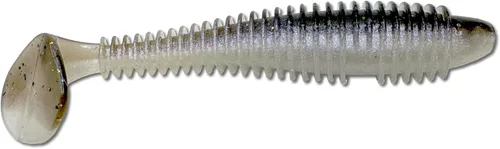 Miniatura 32 de Phat Pak Baits - Phat Swimmer Keitech Style Paddletail Swimbait 3.8" 20ct acanalado perfumado suave plástico Bass pesca señuelo Paquete de variedades