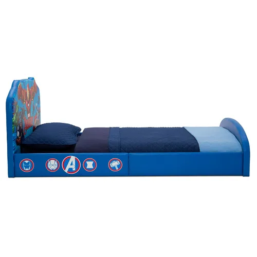 Miniatura 6 de Delta Children Cama individual tapizada Marvel Avengers, Azul