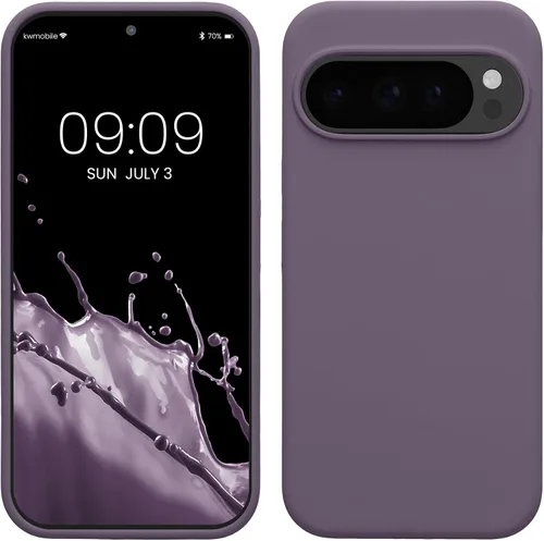 Miniatura 216 de kwmobile Funda Compatible con Google Pixel 6 Pro - Funda de teléfono de silicona TPU con acabado suave - Azul Arrecife