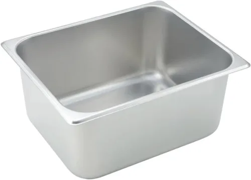 Miniatura 10 de Winco Bandeja de vapor antiatascos, tamaño medio x 4 pulgadas, peso estándar