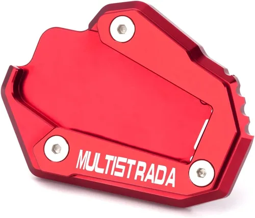 Miniatura 9 de Placa de soporte de extensión para soporte lateral de motocicleta compatible con Ducati Multistrada V4 V4S 950 950S 1200 1200S 1260 1260S Soporte
