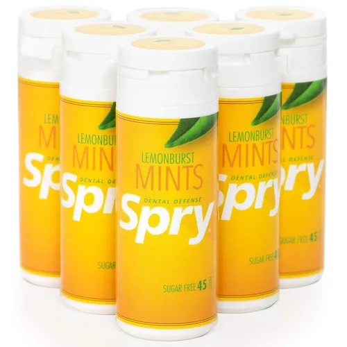 Miniatura 19 de Spry Xylitol Berry Blast - Caramelos sin azúcar, promueve la salud oral, aumenta la producción de saliva, detiene el mal aliento, sin OMG, sin
