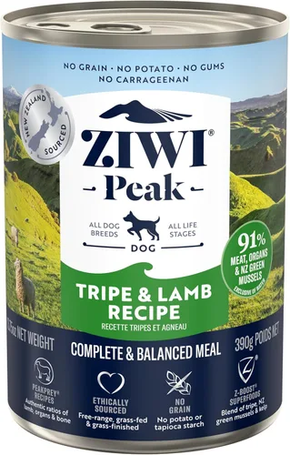 Miniatura 15 de ZIWI Peak - Alimento húmedo enlatado para perros, totalmente natural, alto en proteínas, sin granos, ingredientes limitados, con superalimentos