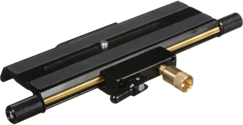 Miniatura 2 de Manfrotto Placa deslizante de posicionamiento micrométrico 454 - Sustituye a 3419 - Negro