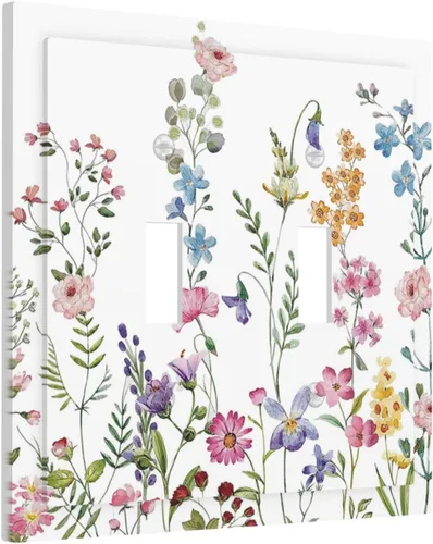 Miniatura 112 de Cubiertas Decorativas para Placas de Interruptor Abstracto Moderno de Mediados de Siglo Arco Boho Sol Dorado Hoja 1 Gang Placa de Pared Cubierta