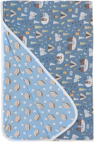 Miniatura 38 de Copper Pearl Manta de bebé jumbo de 3 capas: edredones suaves para niños y niñas Transpirable, acogedora manta para niños pequeños Edredón