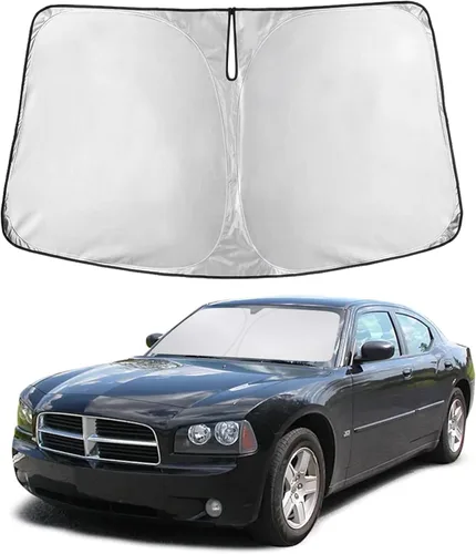 Miniatura 368 de EcoNour Parasol para parabrisas compatible con Hyundai Tucson 2016-2019 2020 2021, visera solar para parabrisas delantero y ventana, bloqueador