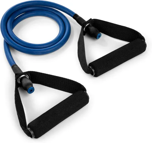 Miniatura 8 de Champion Sports Bandas de tubo de resistencia para hombres y mujeres, extra ligeras a súper resistentes - Banda de fitness duradera para Amarillo