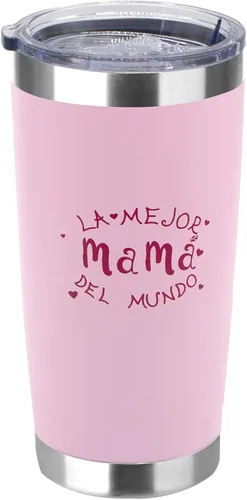 Miniatura 13 de Ezprogear Vaso delgado Greatest Mama La Mejor Mama Del Mundo de 26 oz (26 oz, Pink Mama)