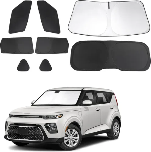 Miniatura 26 de TINGLU Parasoles para Ventanas para Mazda 3 2019-2026 Accesorios Coche Ventanas Laterales Completas Parabrisas Triangular Trasero Protector Solar