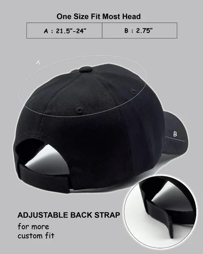 Miniatura 2 de Utmost Gorra de béisbol estructurada con cierre ajustable - Sombrero de rendimiento para actividades al aire libre y bordado personalizado