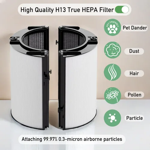 Miniatura 5 de Filtro de repuesto para Dyson TP07 TP09 - HP07 TP10 HP09 TP7A HP10 TP06 HP06 TP04 TP4A HP4A HP04 PH01 PH02 PH03 PH04, número de pieza 970341-01