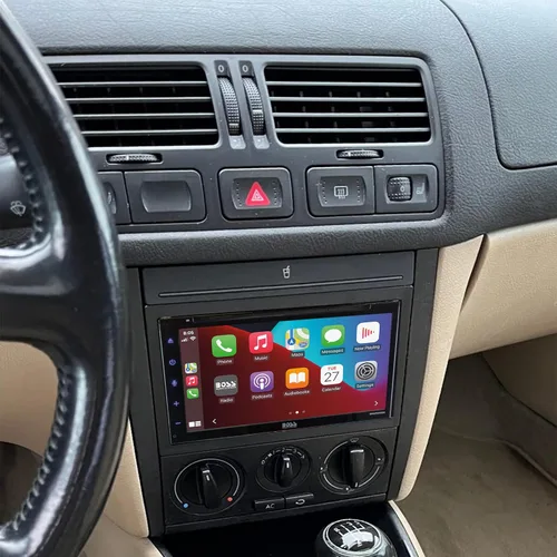 Miniatura 6 de Scosche VW2351B - Kit de instalación de radio doble DIN para salpicadero compatible con vehículos Volkswagen seleccionados 2002-05 - Kit