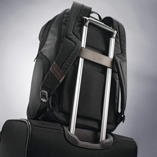 Miniatura 6 de Samsonite Mochila de negocios Kombi, Negro/Marrón, Mochila de negocios Kombi