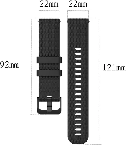Miniatura 3 de Correas de reloj de 0.866 pulgadas compatibles con Fossil Gen 6, 5E, 5LTE, 5 Carlyle Garrett, Julianna para mujer, Explorist HR Gen 4, repuesto