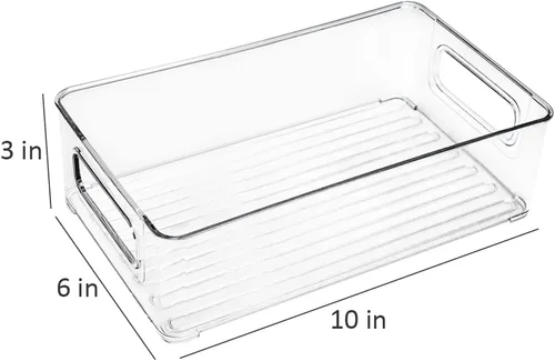 Miniatura 4 de Organizador de escritorio, combinación de cestas acrílicas de almacenamiento de gran capacidad, cosméticos, periféricos de manualidades, papelería