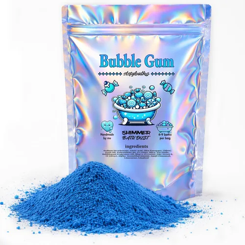 Miniatura 7 de Bomba de baño brillante de cereza negra en una bolsa - Bombas de baño perfumadas hechas a mano para mujeres, niños y hombres - Bombas de baño