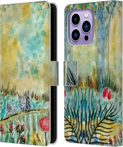 Miniatura 12 de Head Case Designs Officially Licensed Wyanne Half Light Nature 2 Leather Wallet Case Compatible with Apple iPhone 14 Pro Max