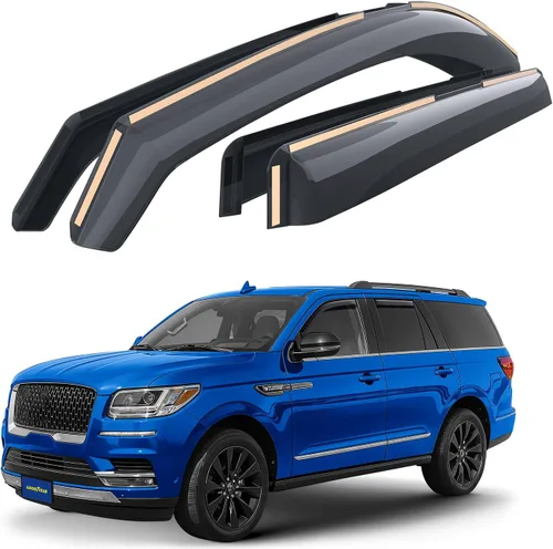 Miniatura 9 de Goodyear Shatterproof in-Channel Window Deflectors for Toyota RAV4 2019-2025, Rain Guards, Window Visors for Cars, Vent Deflector, Car Accessories