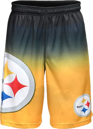 Miniatura 30 de FOCO Mens NFL Football Team Logo Gradient Big Logo Training Shorts Color del