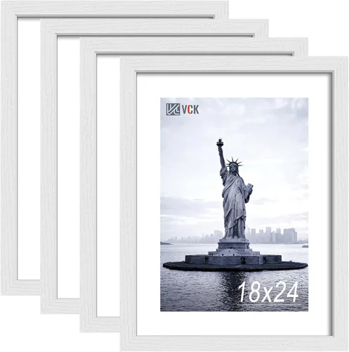 Miniatura 58 de VCK Marco de fotos de 24 x 36 pulgadas, exclusivo marco de póster grande negro para pared, galería en casa, oficina, 1 paquete