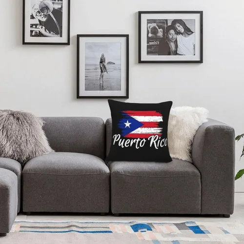 Miniatura 8 de ASYG Funda de cojín de Puerto Rico de 18 x 18 pulgadas, diseño de doble cara Puerto Rico 05