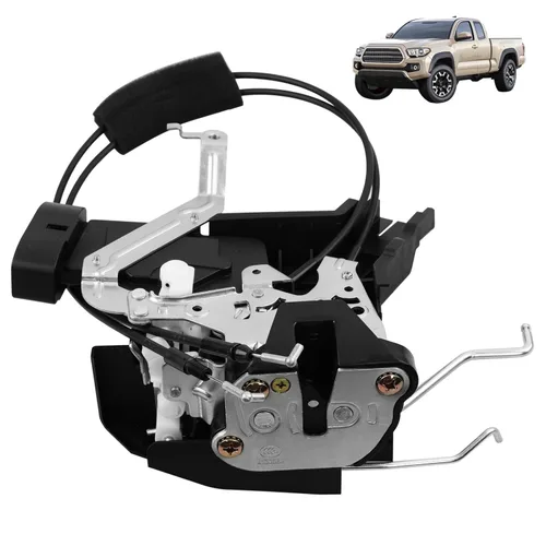 Miniatura 7 de Cerradura de puerta delantera izquierda Actuador de pestillo compatible con Toyota Sequoia 2001-2007, Toyota Tundra Double Cab 2005-2006 Bloque