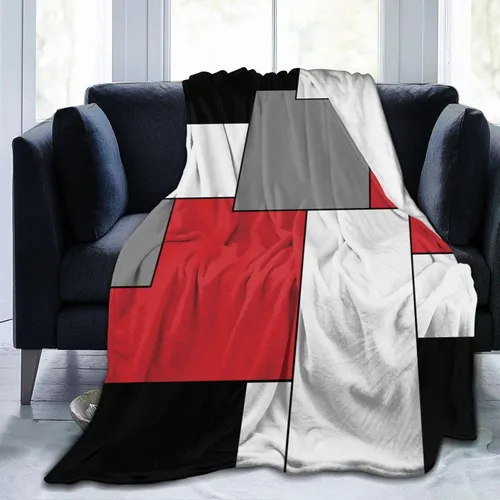 Miniatura 16 de Manta de forro polar con signo de la paz de los hippies ultra suave y acogedora manta decorativa de franela para el hogar, cama, sofá, silla