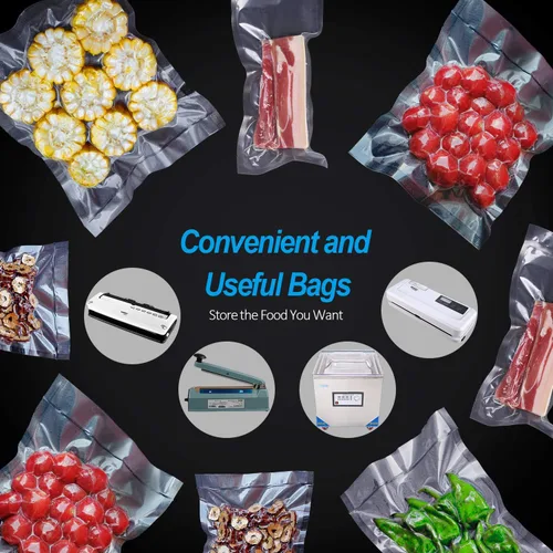 Miniatura 3 de CANLENPK - Bolsas de sellado al vacío de 3.5 x 4.7 pulgadas, bolsa selladora al vacío de alimentos pequeños, sellado de comida, aperitivos, frutas