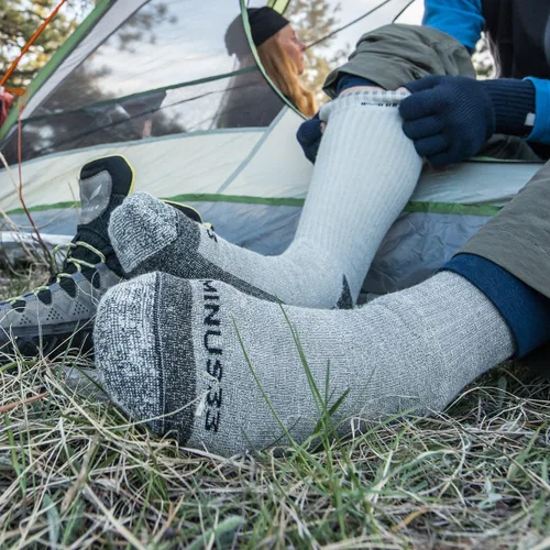 Miniatura 5 de USA Made - Calcetines de esquí y snowboard - Calcetines por encima de la pantorrilla - Lana merino - Mountain Heritage