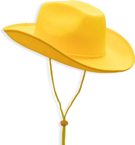 Sombrero de vaquero y vaquera de fieltro liso para hombres, mujeres y adolescentes Sombrero de vaquero con tachuelas occidentales en tallas para