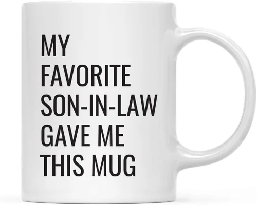 Miniatura 16 de Andaz Press Taza de café divertida de 11 onzas, regalo de broma, My Favorite Aunt Gave Me This Cup, 1 paquete, sobrino sobrino, cumpleaños, Navidad