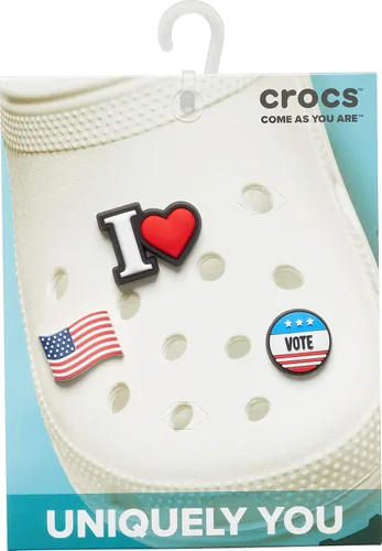 Miniatura 6 de Crocs Jibbitz 3-Pack Americana Shoe Charms Jibbitz