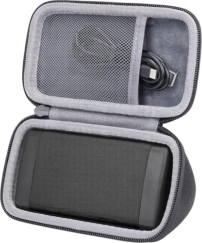co2CREA Estuche de viaje rígido de repuesto para 3 altavoces portátiles Bluetooth (caja negra)
