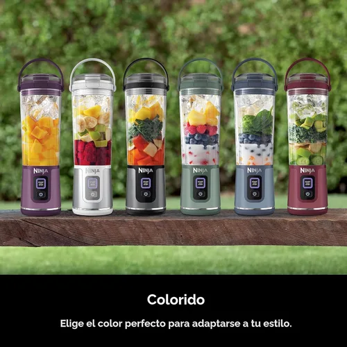 Miniatura 8 de Ninja BC155PS Blast - Licuadora portátil de dos unidades, inalámbrica, recipiente de 18 onzas, licuadora personal para batidos y smoothies, sin BPA