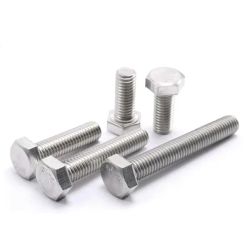 Miniatura 5 de Perno hexagonal M12-0.069 x 1.575 in, tornillos de cabeza hexagonal A2-70 (304) acero inoxidable, DIN933, pernos de grifo hexagonales totalmente