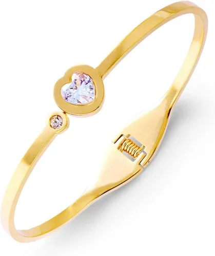 Miniatura 8 de Colección de Pulseras Brazalete de Acero Inoxidable 316L Chapado en Oro de 18K - 12 Diseños Únicos + Cadena de Acero de Titanio con Acento